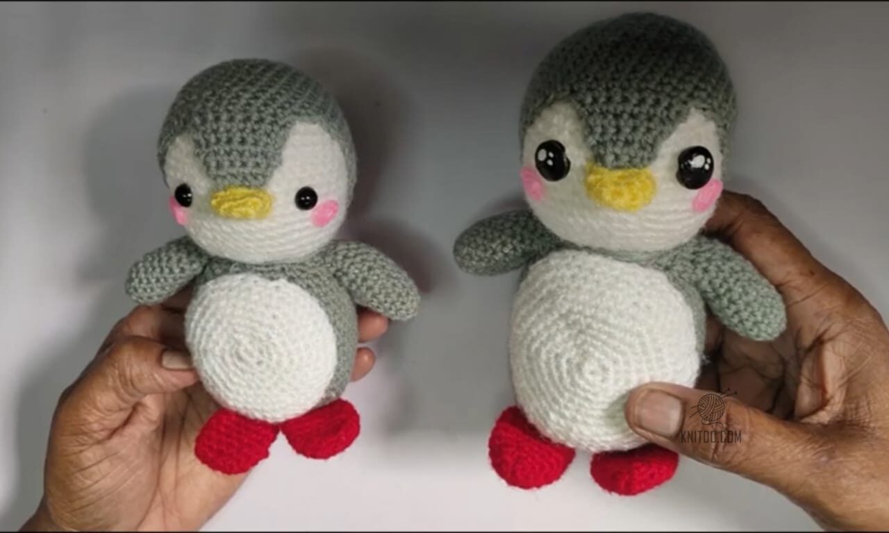 Penguin Crochet pattern New and better way to Crochet to 1